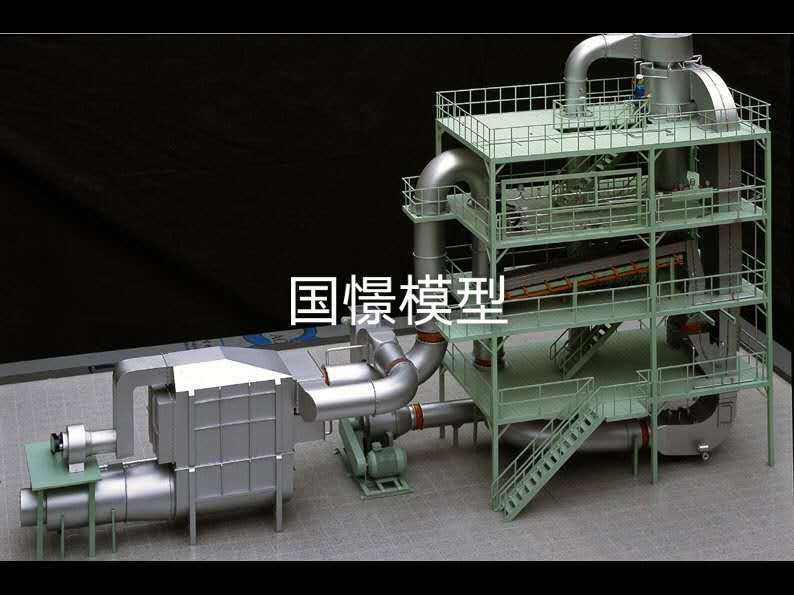 北京西城区工业模型