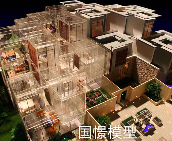北京西城区建筑模型