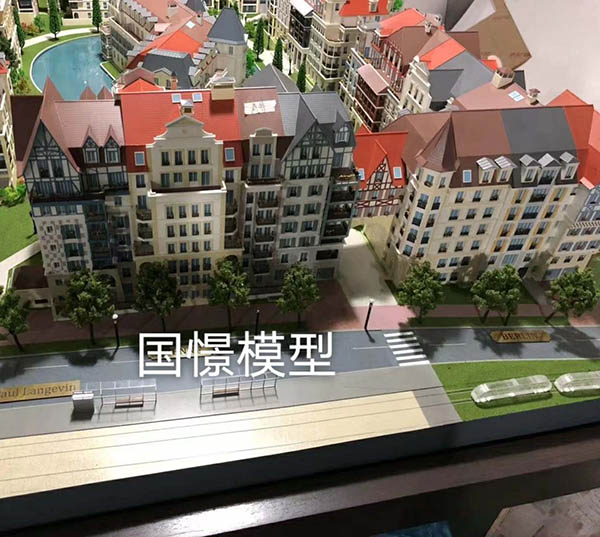 北京西城区建筑模型