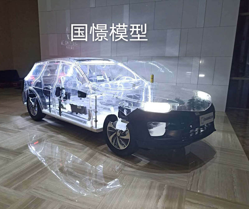 北京西城区透明车模型