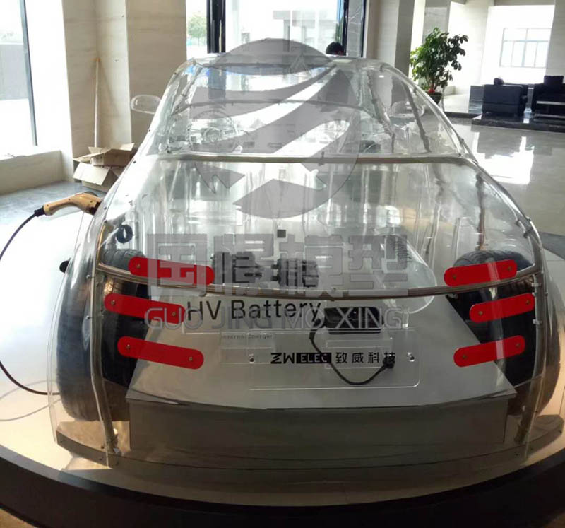 北京西城区透明车模型