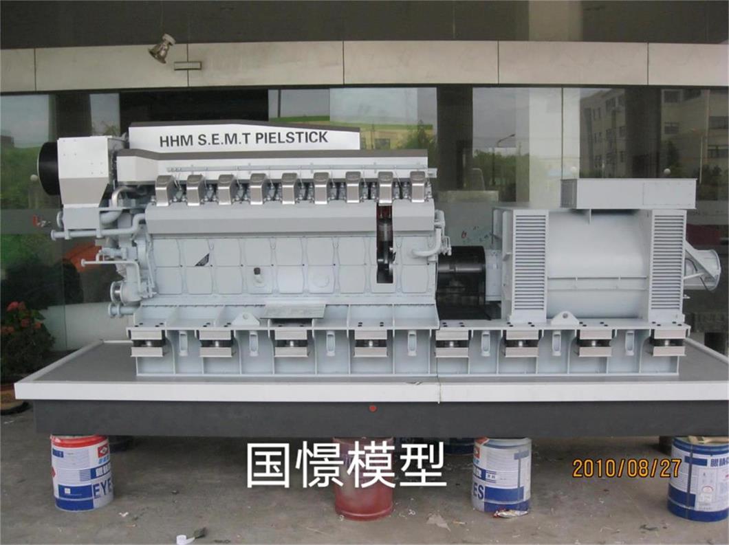 北京西城区柴油机模型